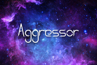 Aggressor: A Bold, Futuristic Font for Modern Design