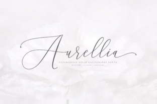 Aurellia: A Classy Handwritten Font for Elegant Design