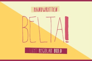 BELTA: THE HANDWRITTEN FONT THAT BRINGS PERSONALITY TO YOUR DESIGNS