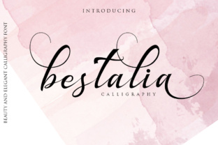Bestalia: A Stylish Calligraphy Font