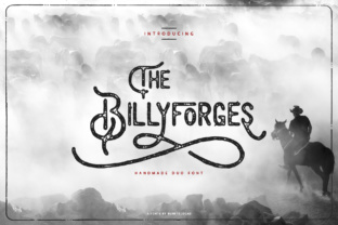 Billyforges: A Timeless Handmade Font for Western-Inspired Designs