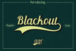 Blackout: A Bold and Versatile Logotype Font for Modern Design