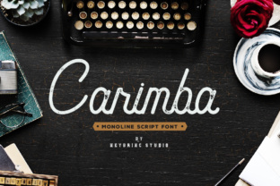 Carimba: A Vintage-Inspired Script Font for Modern Design