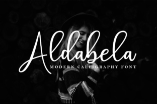 Discover the Elegance of Aldabela: A Modern Script Font for Creative Professionals