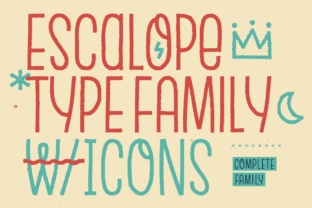 Escalope: A Playful Font That Brings Personality to Your Designs