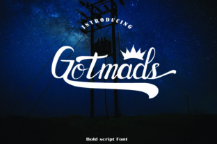 Gotmads: A Painterly Font for Creative Expression