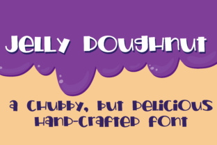 Jelly Doughnut: A Bold Font for Strategic Design and Creative Expression