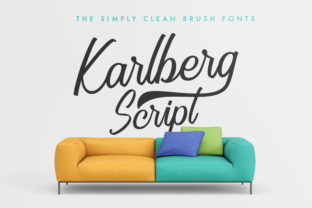 Karlberg: A Sleek Script Calligraphy Font for Modern Design
