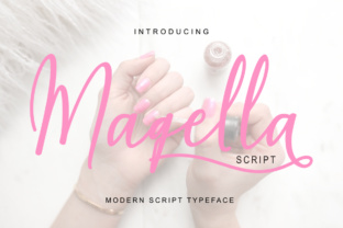 Maqella: A Calligraphy Font That Brings Artistry to Digital and Print Media