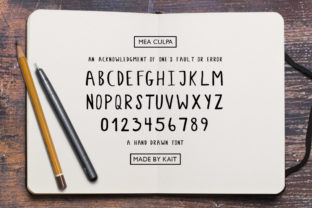 Mea Culpa: A Handwritten Font That Adds Personality to Your Designs