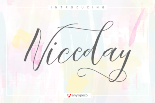 Niceday: A Feminine Script Font for Strategic Branding and Creative Expression