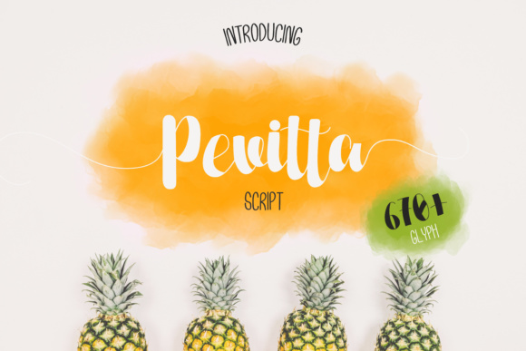 Pevitta: A Handwritten Typeface with Sass and Style