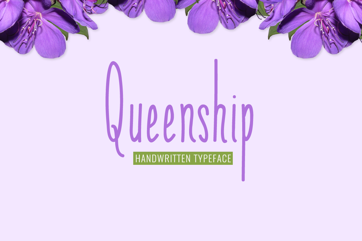 Queenship: A Versatile and Elegant Font for Diverse Design Needs