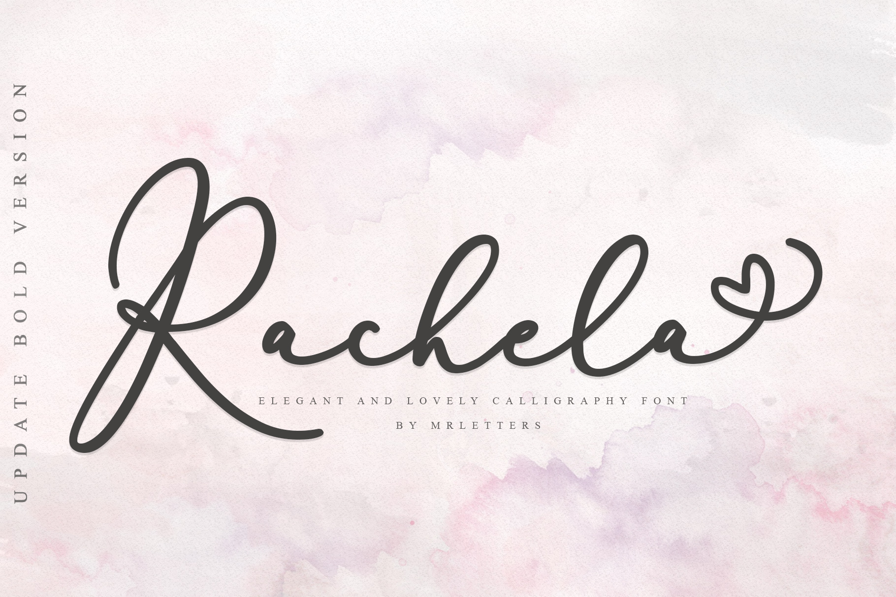 Rachela: A Bold Script for Elegant Design