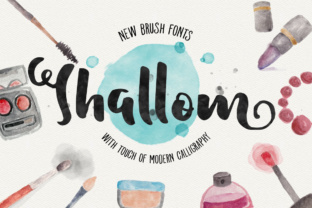 Shallom: A Stylish Script Font for Modern Designers