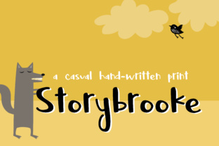 Storybrooke: A Handwritten Font That Captures the Spirit of Modern Creativity