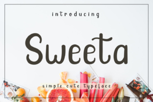 Sweeta: A Cutesy Font for Creative Projects
