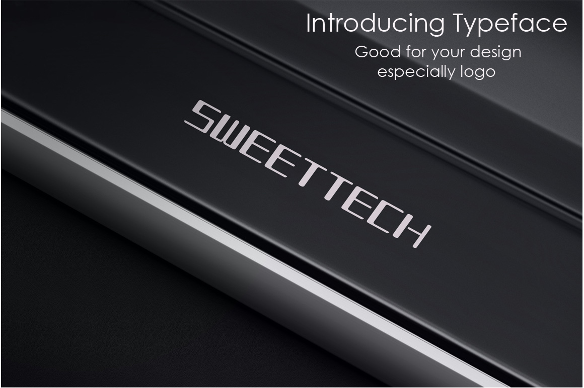 Sweettech: A Versatile Font for Branding and Design