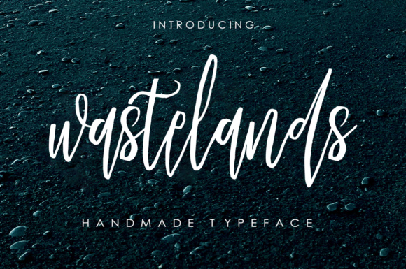 Wastelands: A Stylish Script Font for Modern Design