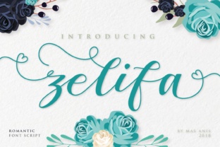 Zelifa: A Modern Handwritten Script for Creative Expression